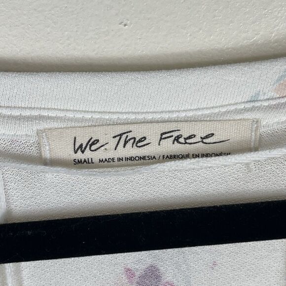 Free People Winter Sun Printed‎ Tunic Mini Dress Women Size Small Oversized Boho - Picture 7 of 16